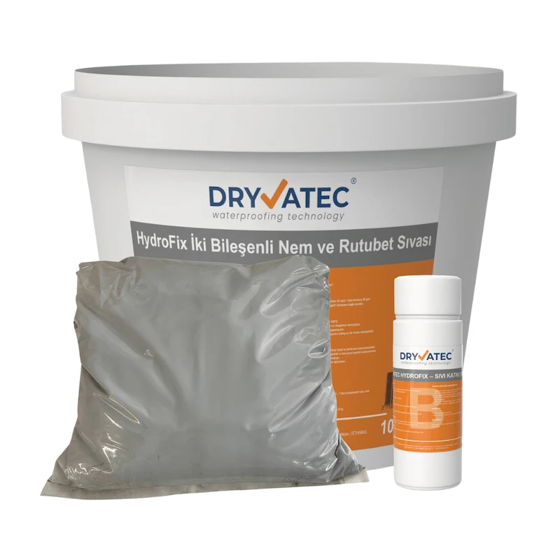 HydroFix Nem Sıvası Set - toz ve sıvı katkı