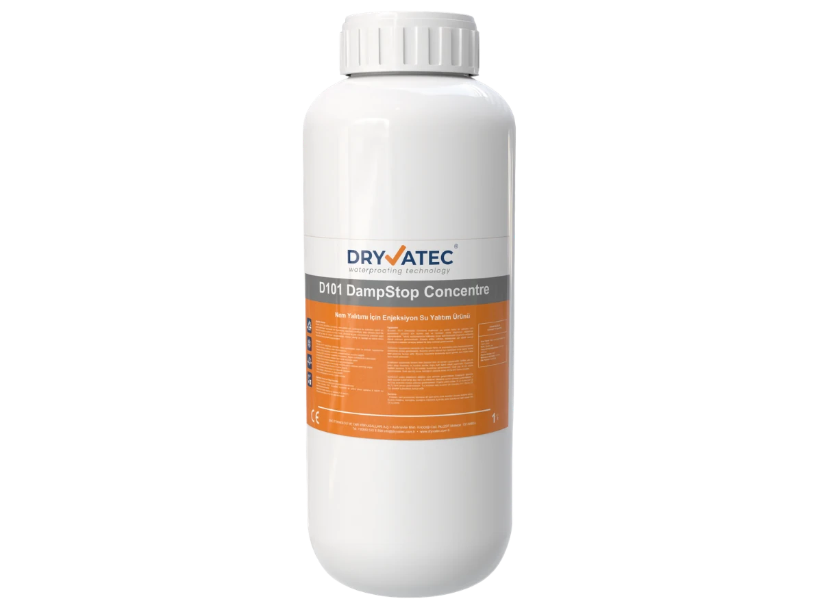 Dryvatec DampStop D101 Concentre Nem ve Rutubet Enjeksiyonu 1 L